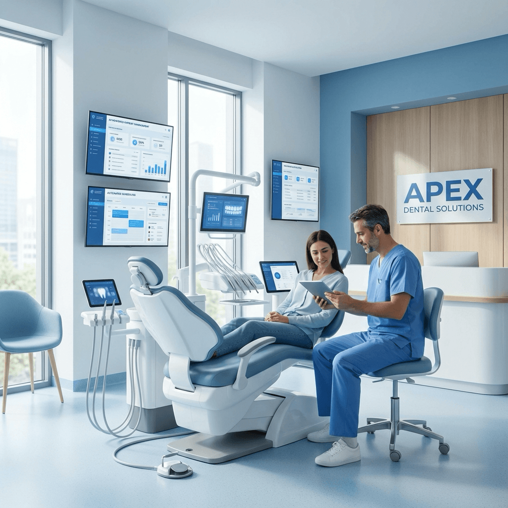 WorkFlux Healthcare Complete Suite for dental and medical practices with Voice AI, scheduling, intake, and billing automation